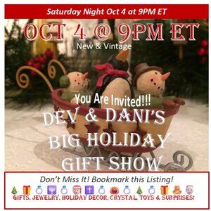 JUMP IN! You are invited to Dev & Dani's BIG Holiday Gift Show🎁